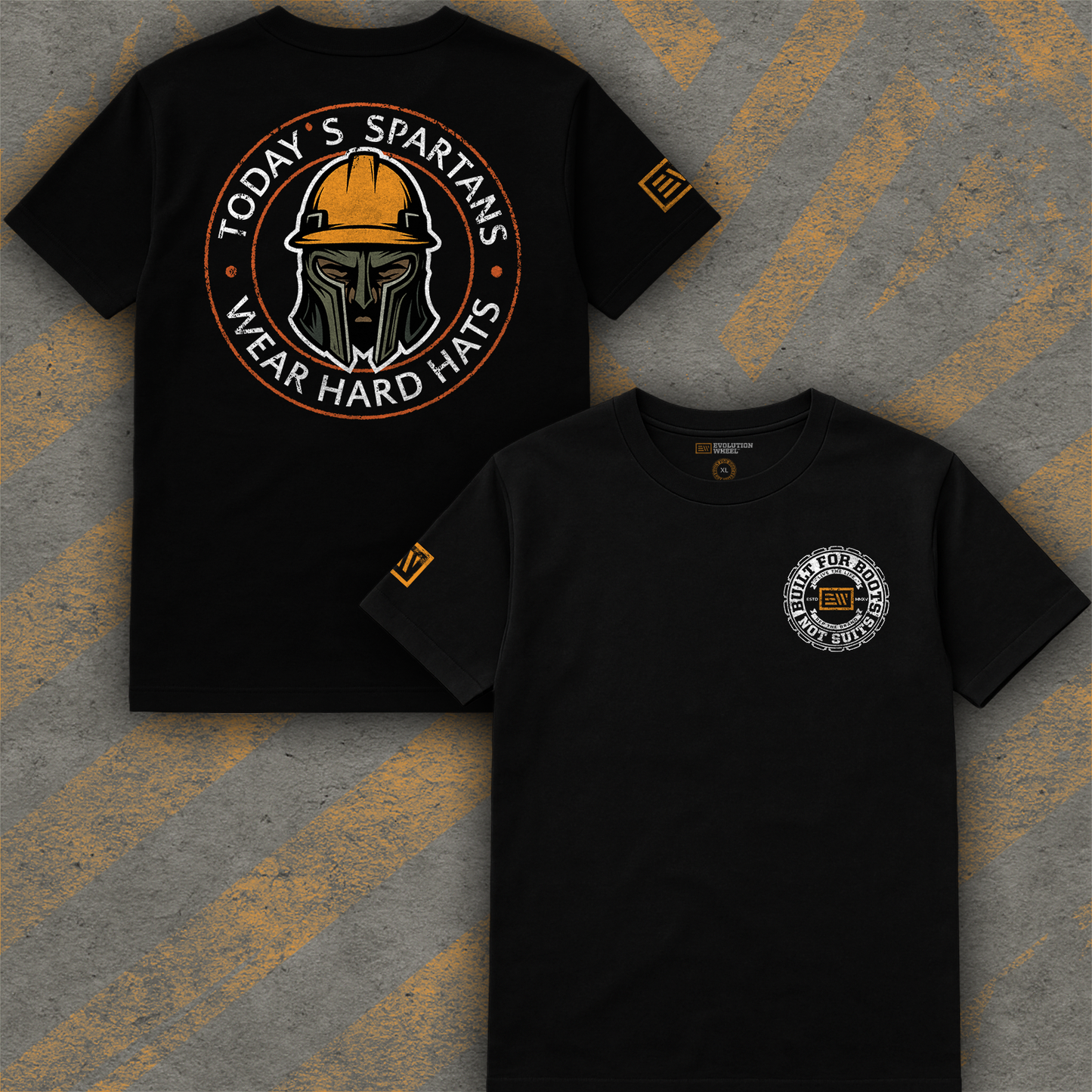 Spartan Yellow Helmet T-Shirt