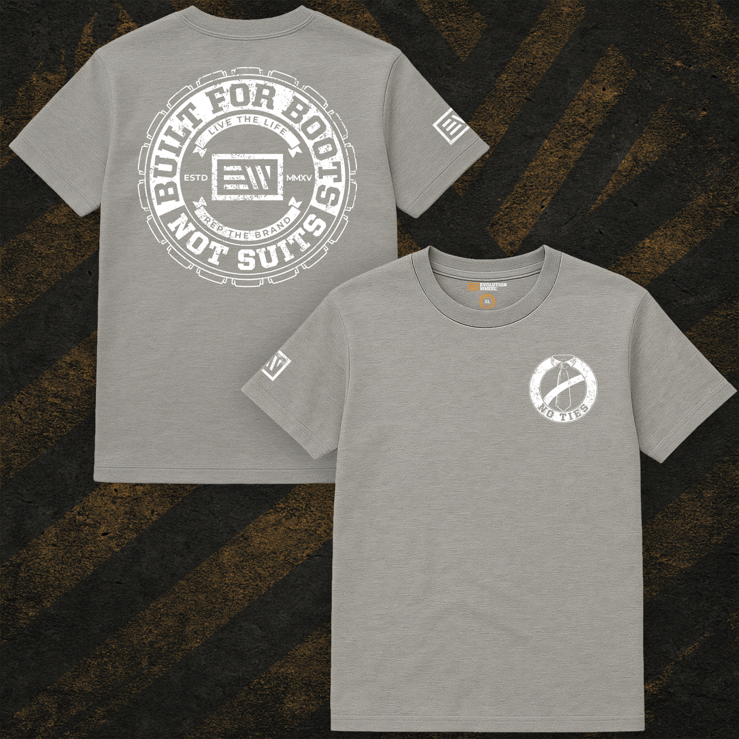 Built For Boots Not Suits Back T-Shirt