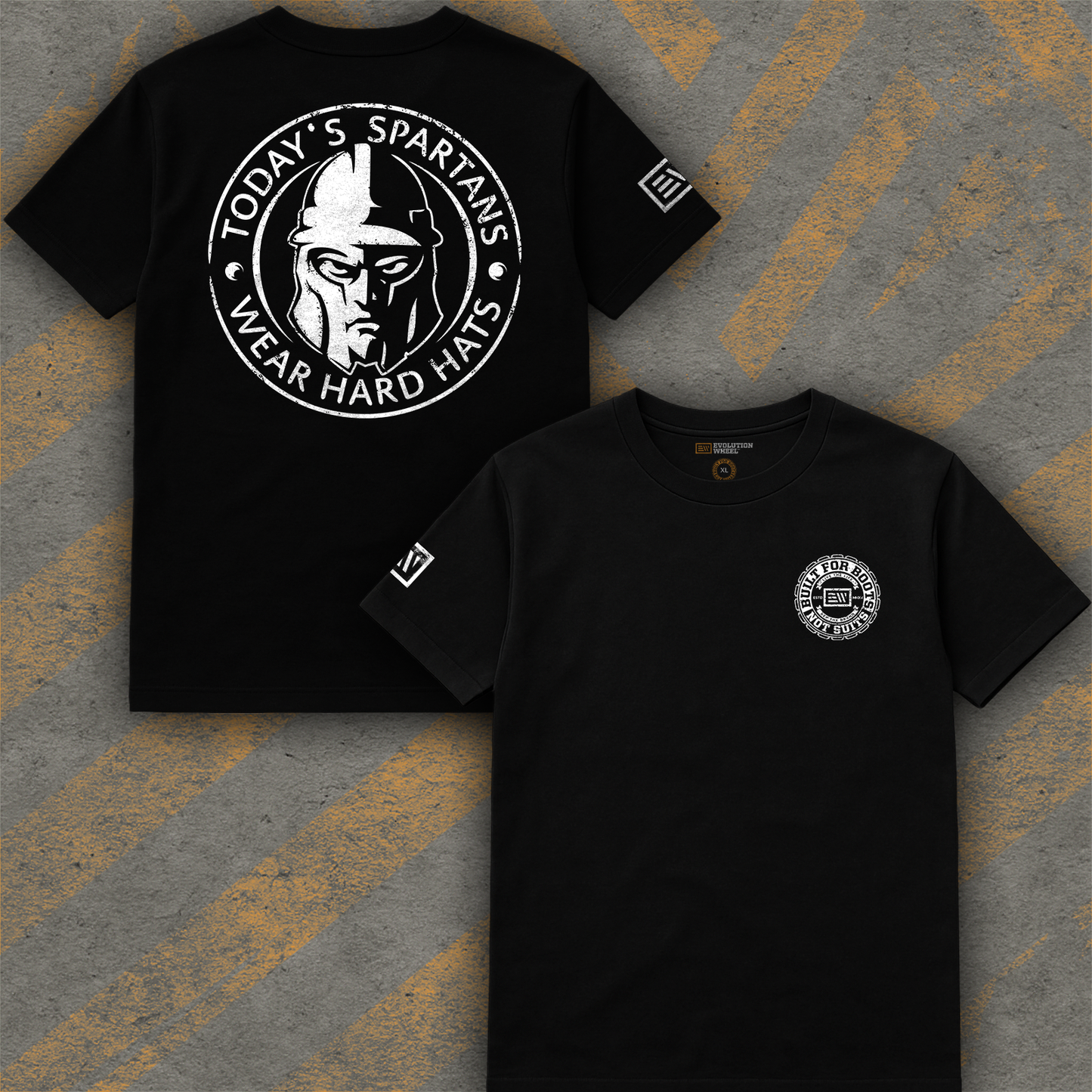 Spartan White Helmet T-Shirt