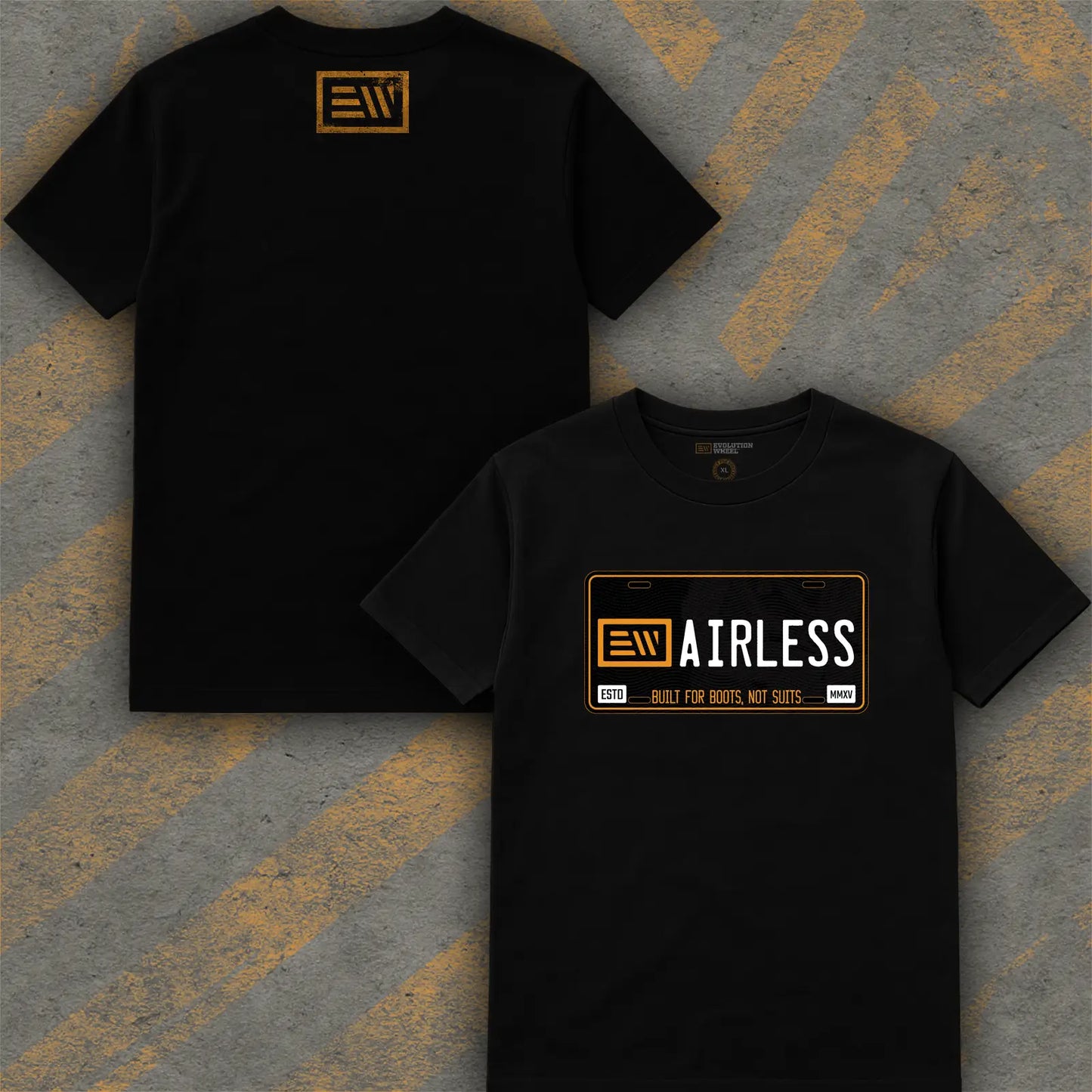 Airless License Plate T-Shirt