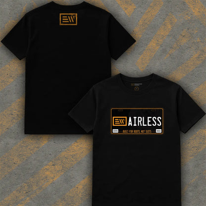 Airless License Plate T-Shirt
