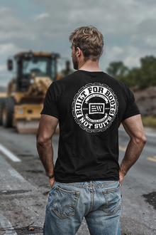 Built For Boots Not Suits Back T-Shirt