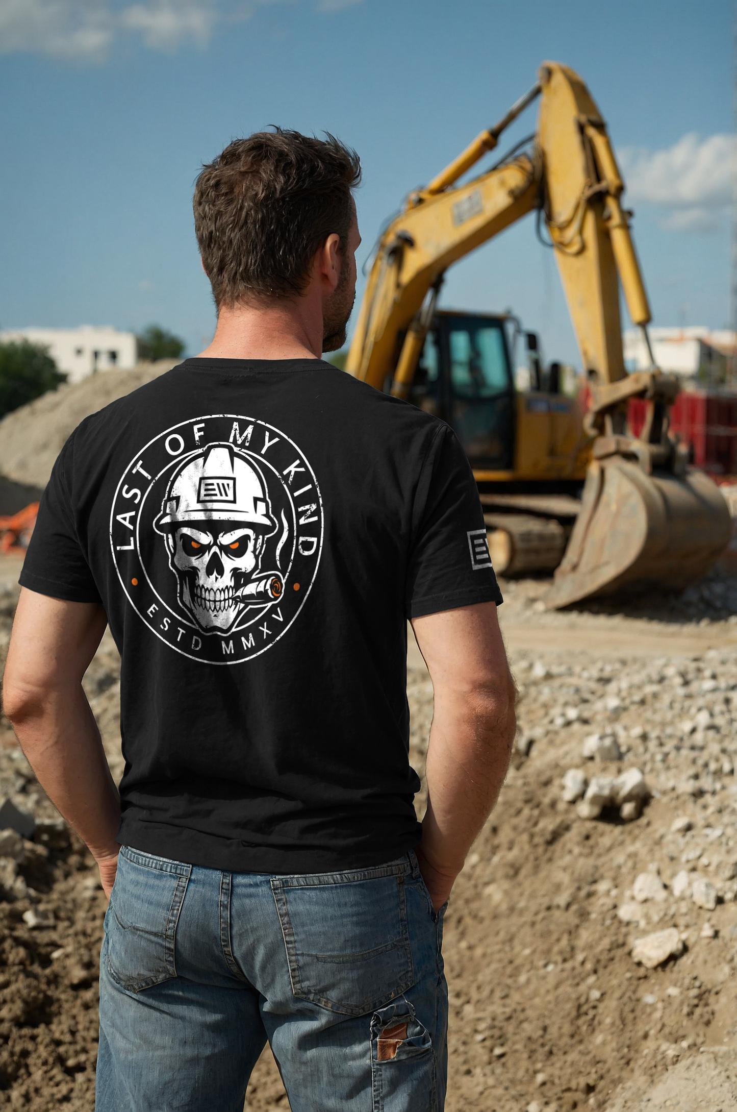 Last of My Kind Skull & Cigar T-Shirt