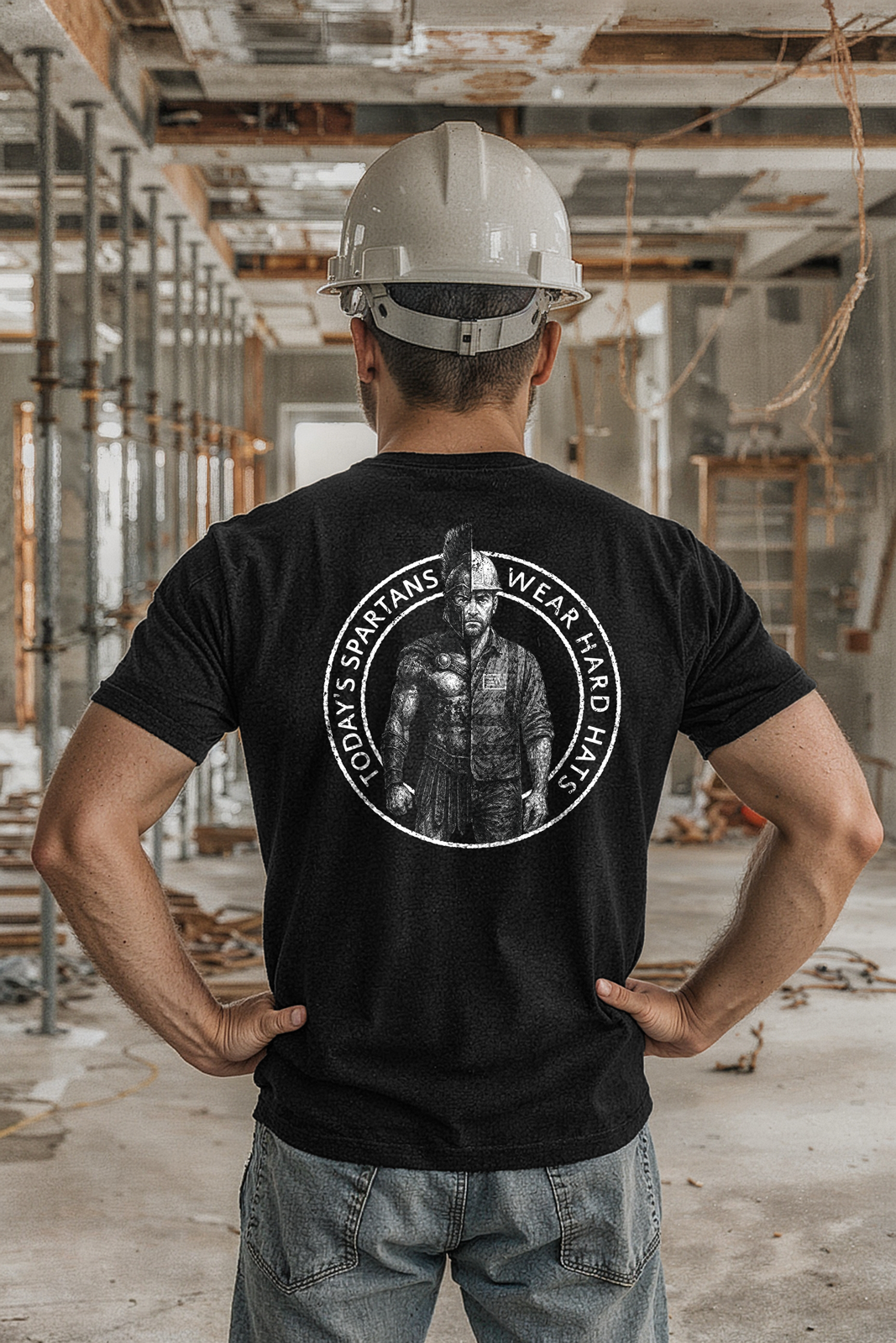 Today's Spartans Wear Hard Hats T-Shirt