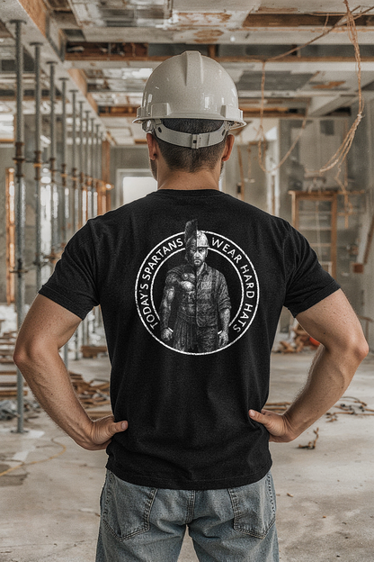Today's Spartans Wear Hard Hats T-Shirt