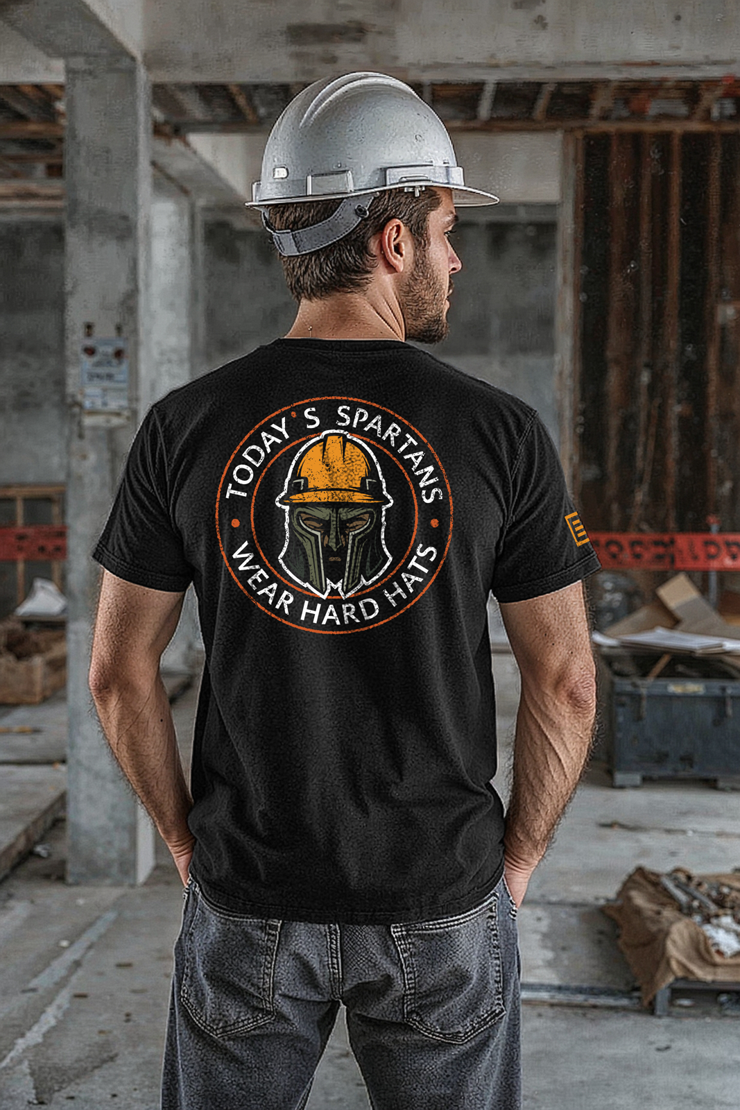 Spartan Yellow Helmet T-Shirt