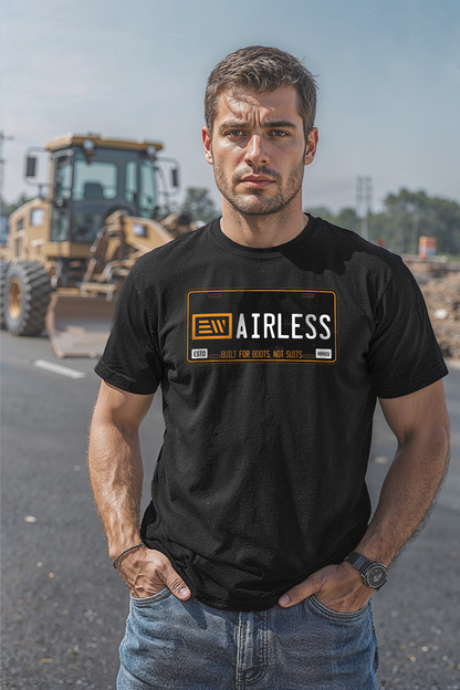 Airless License Plate T-Shirt