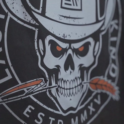 Last of My Kind Skull and Wheat Straw T-Shirt