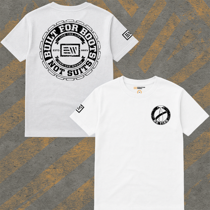 Built For Boots Not Suits Back T-Shirt